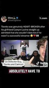 Polygraph test with Tbvnks, Camryn Lavine, and Lie Detector Guy!