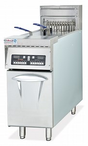 [Hot Item] Commerical Electric Deep Computer Fryer with 1-Tank & 2-Basket Df-30