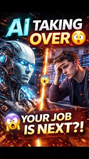 “AI is taking over 😳🤖 Is YOUR job next?”