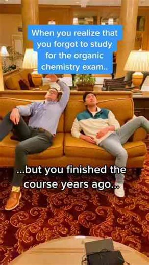 When you realize you forgot to study…