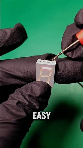 How to Test 7-Segment Display with Digital Multimeter