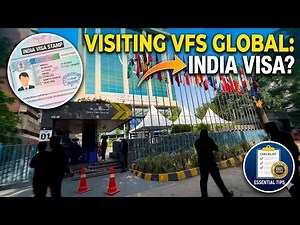 VFS Global visa appointment process || VFS GLOBAL INDIA