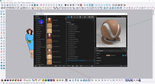 Adding Custom Material in V-Ray Asset Editor