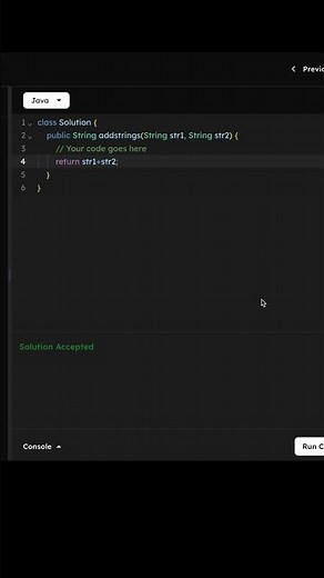 How to Join Two Strings in Java 🧵 | String Concatenation #shorts #java