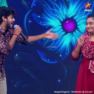 1.4M views · 75K reactions | #Sanjiv & #Thanseera's Lovely Performance of Thannane Thamarapoo  பின்னணி பாடகர்களின் முன்னணி மேடை 六‍ Super Singer Season 10 - இப்பொழுது ஒளிபரப்பாகிக் கொண்டிருக்கிறது நம்ம விஜய் டிவி ல.... #EndrendrumCaptain #SuperSinger #SuperSinger10 | Vijay Television | Facebook