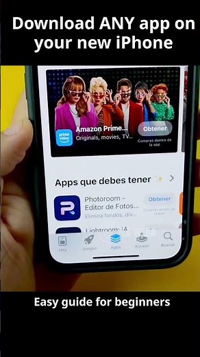 Download any app on your new iPhone 😉📲 #tips