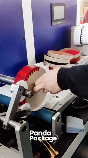 Factory Daily — Watch our red striped cylindrical rigid box come to life. ❤️‍🔥✨
