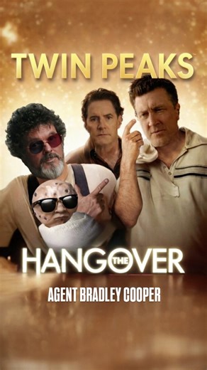 Chat Desmond on Instagram: "lost missing pieces. Twin Peaks x The Hangover Starring Agent Bradley Cooper. Music by Philip Jeffrey Collins. "Nothing quite like urinating out in the open air." #davidlynch #twinpeaks #thehangover #bradleycooper #miketyson"