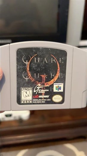 Quake - N64 #quake #n64 #shootergames #videogames #retro #nintendo #retrogamer #gaming #retrogaming