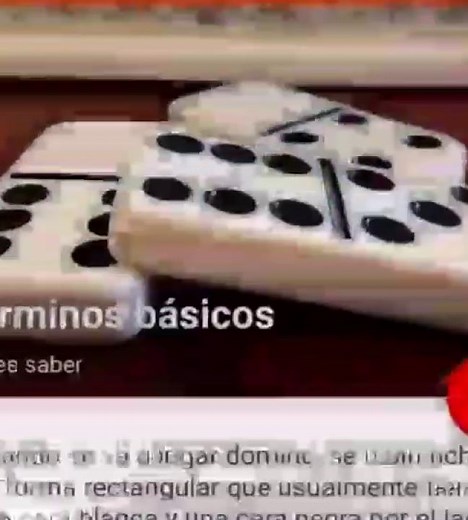 Tutorial para jugar dominó