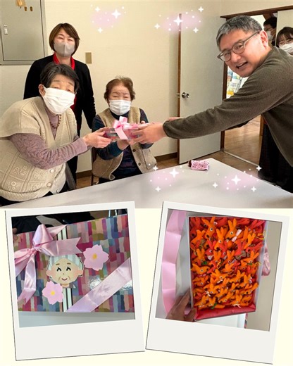 東尋坊ひまわりの丘｜老人保健施設🌻 on Instagram: ". 🌼『ロバ隊長』完成しました🌼 認知症サポーターキャラバンの マスコットキャラクターです🐴💛 昨年の夏ごろから、 ご利用者の皆さまと通所職員で 少しずつ心を込めて製作してきました✂️✨ 手元に届いたときの笑顔を思い浮かべながら、 ひとつひとつ大切に…💭💗 約50個が完成し、 三国地域包括支援センター様へ お贈りさせていただきました🎁 かわいくラッピングした中には たくさんのロバ隊長たち…💛 包括支援センターの皆さまからも 「すごーい！」 「かわいい！」 とうれしいお言葉をいただき、 写真も何枚も撮ってくださいました😊✨ たくさんの方の手に届きますように…🌈 これからも、また製作を続けていきたいと思います🌷 三国地域包括支援センターの皆さま、 あたたかくご対応いただき、 本当にありがとうございました😊🍀 コメント・DM・フォローお待ちしております📮𓈒𓂂𓏸 #福祉 #東尋坊ひまわりの丘 #みくにDEフクシ #ロバ隊長 #心を込めて"