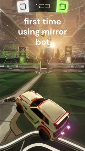 Mirror bot is crazy #rocketleague #rocketleagueclips #rlchamp #gaming
