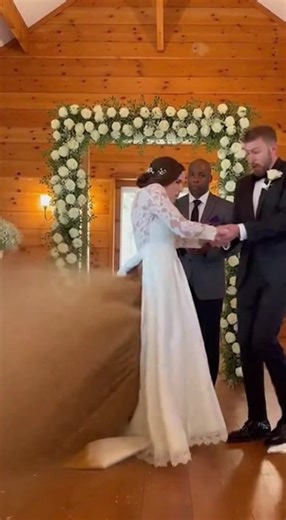 Bride's Dress Malfunction Causes Wedding Chaos