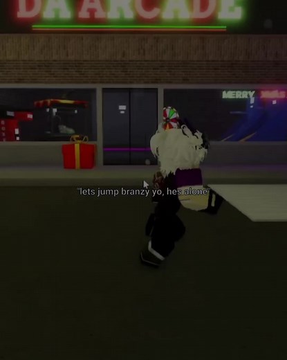 Clown Character Without Eyes in Roblox Gameplay