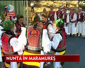 Nunta ca in Maramures nu e nicaieri! VIDEO