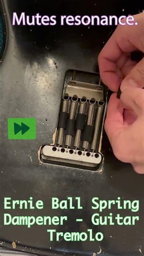 Ernie Ball Spring Dampener - Guitar Tremolo / Review / Stratocaster