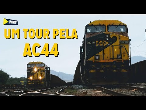 Conheça a locomotiva AC44