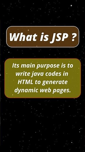 What is JSP? | Java Server Pages Explained in 1 Minute | CS Wali Madam #jsp #java #webdevelopment