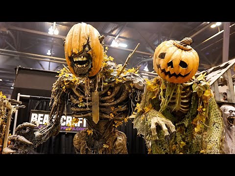 Halloween Animatronic Props at Transworld Haunt Show | Beastcraft Animatronics