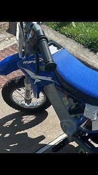 Hyper Mx 350 Electric Dirt Bike Review! 24 Volts Stock 14 MPH Stock! 😱