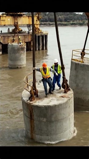 Bridge Pier Tilt Chaos | Extreme Construction Close Call