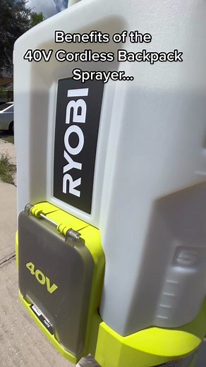 Ryobi 18V Backpack Sprayer Parts - Easy Weeding with No Pumping