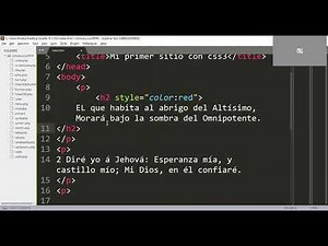 Diseño Web/III BTP/Hojas de Estilos en Sublime text