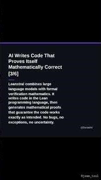 AI Writes Code That Proves Itself Mathematically Correct