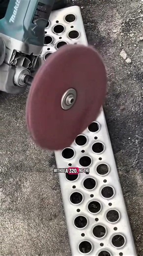 How to sand aluminum prior to buffing