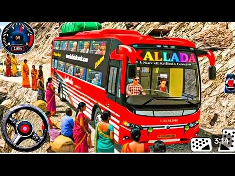 1st Mission Extreme Bus Simulator 2026 - Indian City Bus Driving 3D - Bus Game Andriod Gameplay