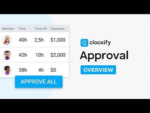 Approval | Clockify Features