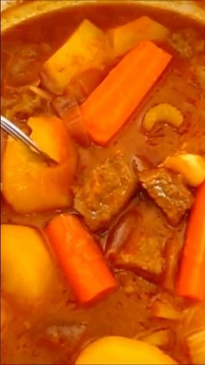 Old-Fashioned BEEF STEW 😋 So Satisfying 😍 #food #vegetables #meat #homemade #recipe