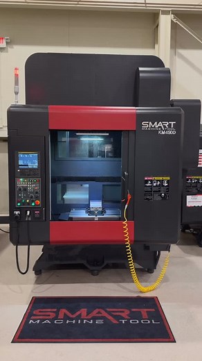 1.1K views · 180 reactions | Full specs. No games. The SMART KM 450D gives you everything up front: 27.6×17.7×18.9 travels, CAT40 taper, 12K rpm, 30-tool magazine. Linear way construction means your cuts stay stable and your tolerances stay tight, shift after shift. This is what transparency looks like in a machining center. Built for shops that need consistent, repeatable results and won’t settle for vague promises. | Smart Machine Tool | Facebook