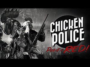 Chicken Police - Paint it RED! | Demo | GamePlay PC