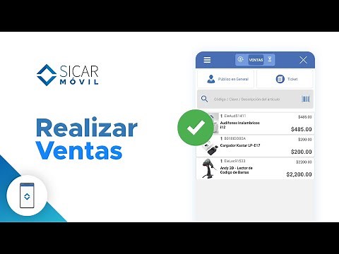 ¿Cómo hacer una venta desde tu dispositivo Móvil? - SICAR Móvil