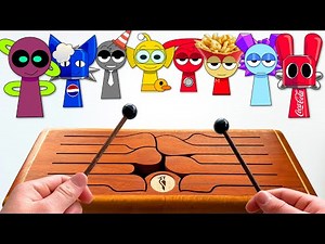 TOP 19 Sprunki Pyramixed BONUS CHARACTERS in REAL life!