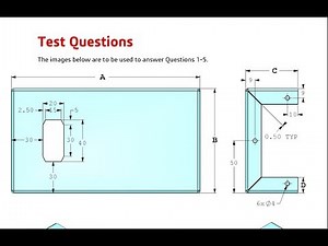 SOLIDWORKS CSWA EXAM QUESTION #3 (Sheet Metal)