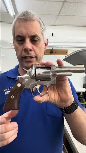 Ruger Security-Six 357 Magnum Stainless 6 Shot Revolver with 4” Barrel.