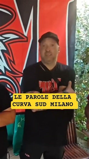 WORDS FROM CURVA SUD MILANO #shorts #ultras