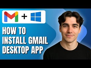 How to Install Gmail Desktop App in Windows 10 (Tutorial 2025)