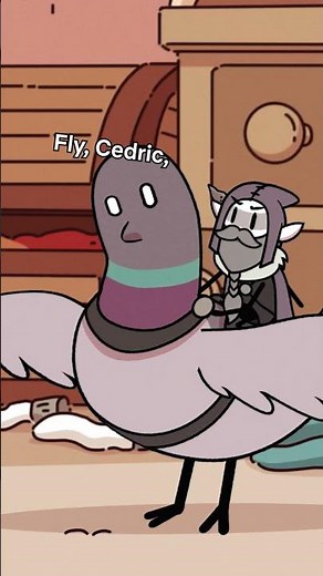 Prepare to witness... PIGEON COMBAT! 🐦💥 Hilda is now streaming on Netflix!