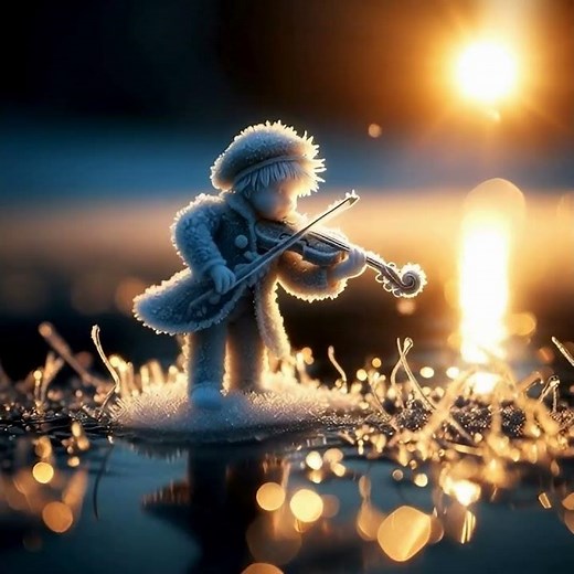 Frost Magic in Motion | Winter Ice Animation Short (45s) fantasy AI video