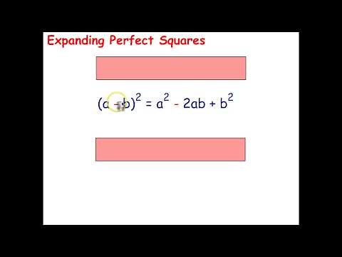 Expanding Perfect Squares
