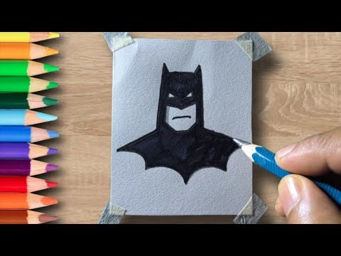Unlock the Secrets: How to Draw Batman LIKE A PRO in 10 Easy Steps!