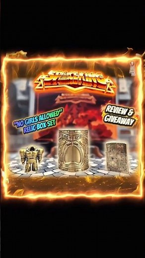 👑 Space King Relic Box set "NO GIRLS ALLOWED"😳 GIVEAWAY
