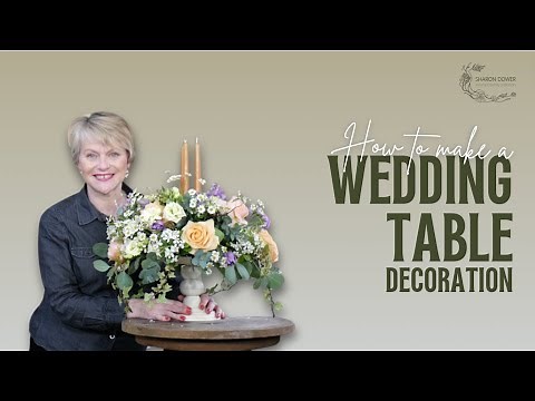 How to Transform a Metal Cake Stand into a Stunning Wedding Table Decoration 💐 Step-by-step Tutorial