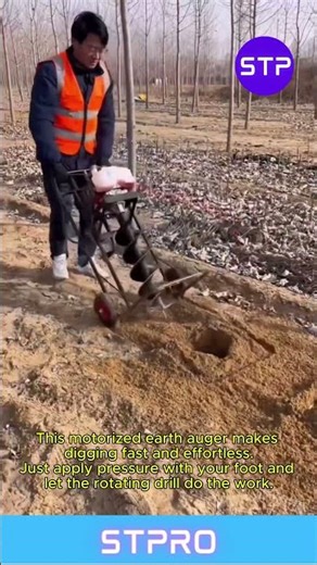 Dig Perfect Holes in Seconds with This Tool