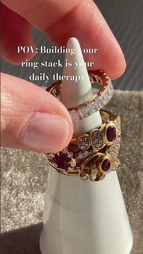 How to stack rings like a PRO | Fine Jewelry Collection