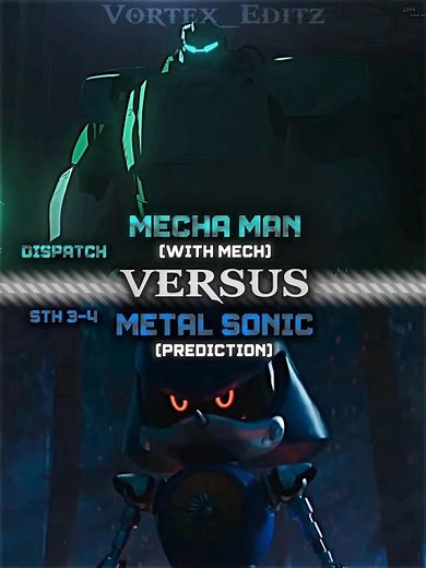 Mecha Man Vs Metal Sonic