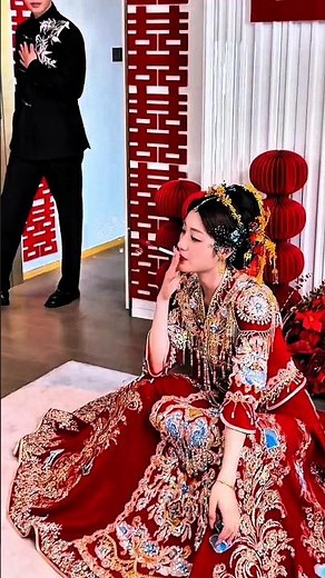 Red Bride, Pure Love ❤️✨A Fun More Beautiful Than Her Dress 🌸Traditional Elegance in Every Moment!